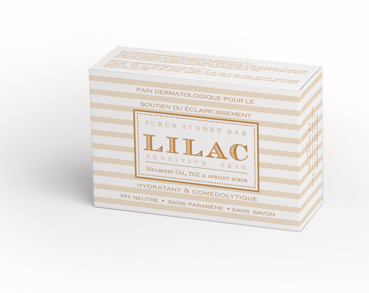 LILAC Barra Dermatológica Esfoliante e Branqueadora (com Amoreira e Damasco)