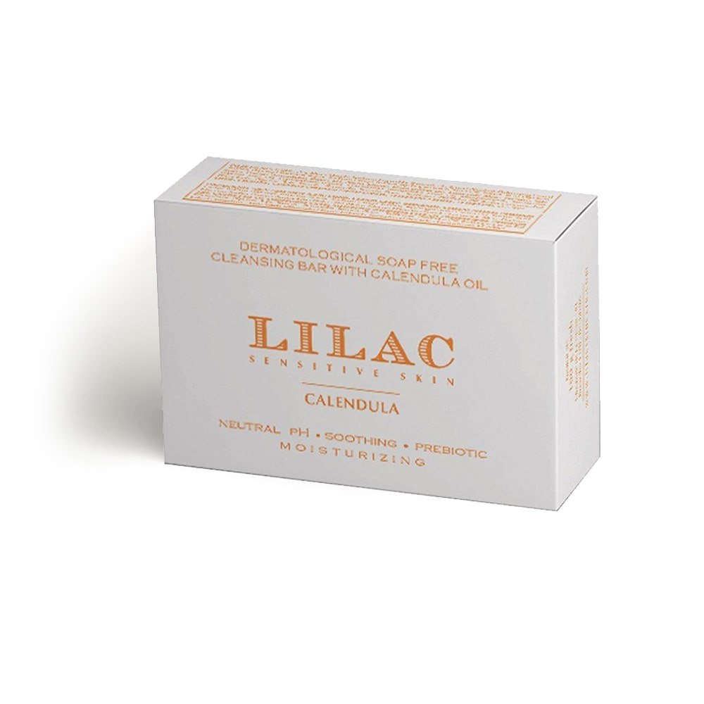 LILAC Barra Dermatológica para Pele Frágil (com Óleo de Calêndula)